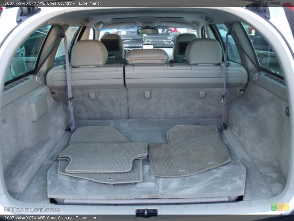 Taupe Interior Trunk for the 2007 Volvo XC70 AWD Cross Country #75451071