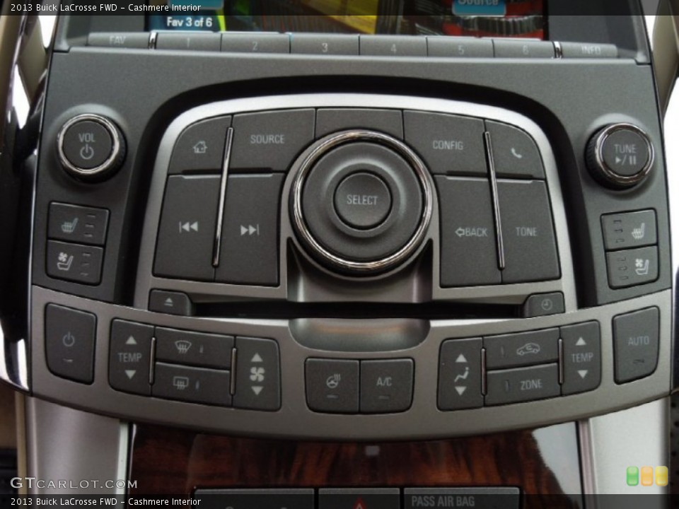 Cashmere Interior Controls for the 2013 Buick LaCrosse FWD #75455097