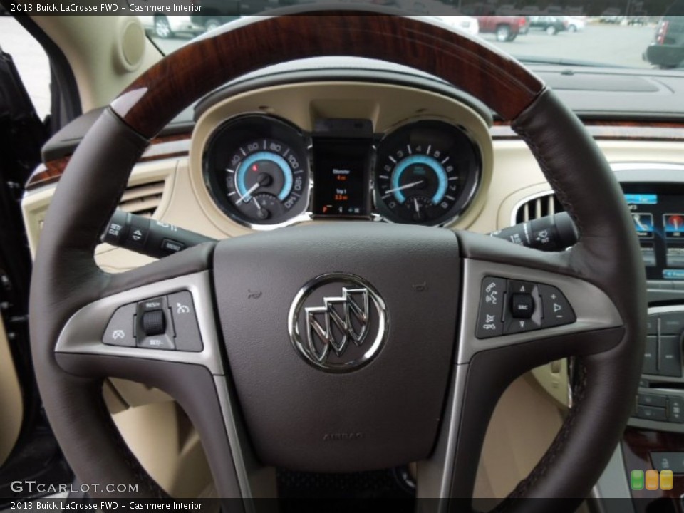 Cashmere Interior Steering Wheel for the 2013 Buick LaCrosse FWD #75455106