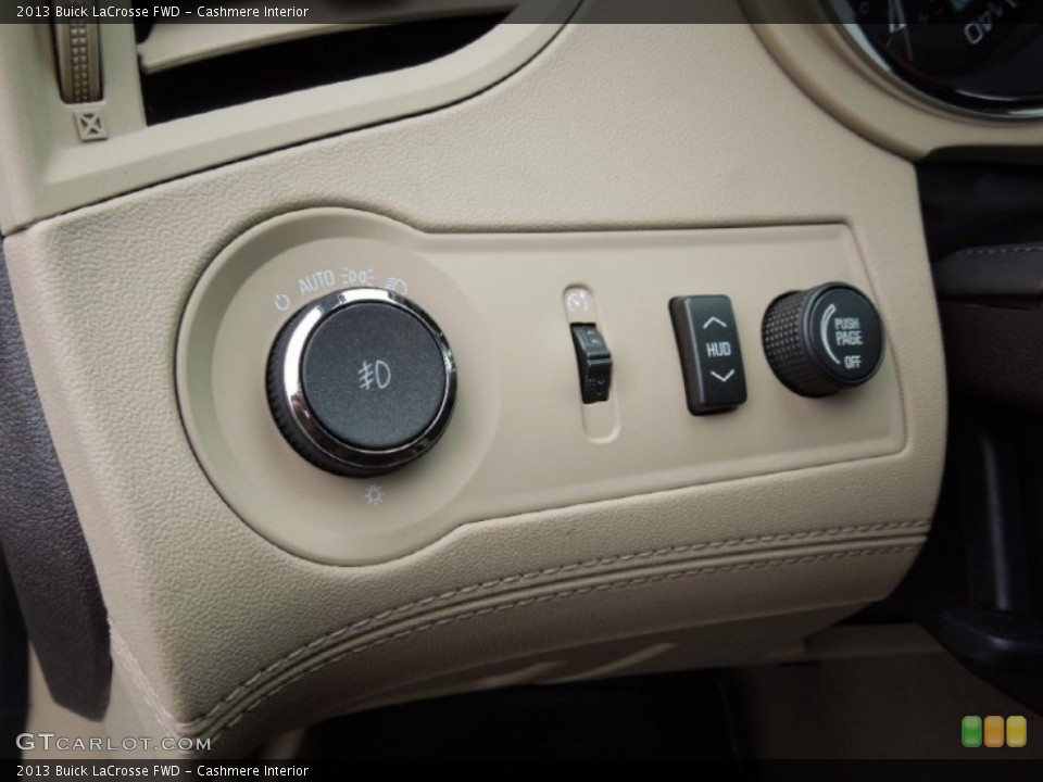 Cashmere Interior Controls for the 2013 Buick LaCrosse FWD #75455166