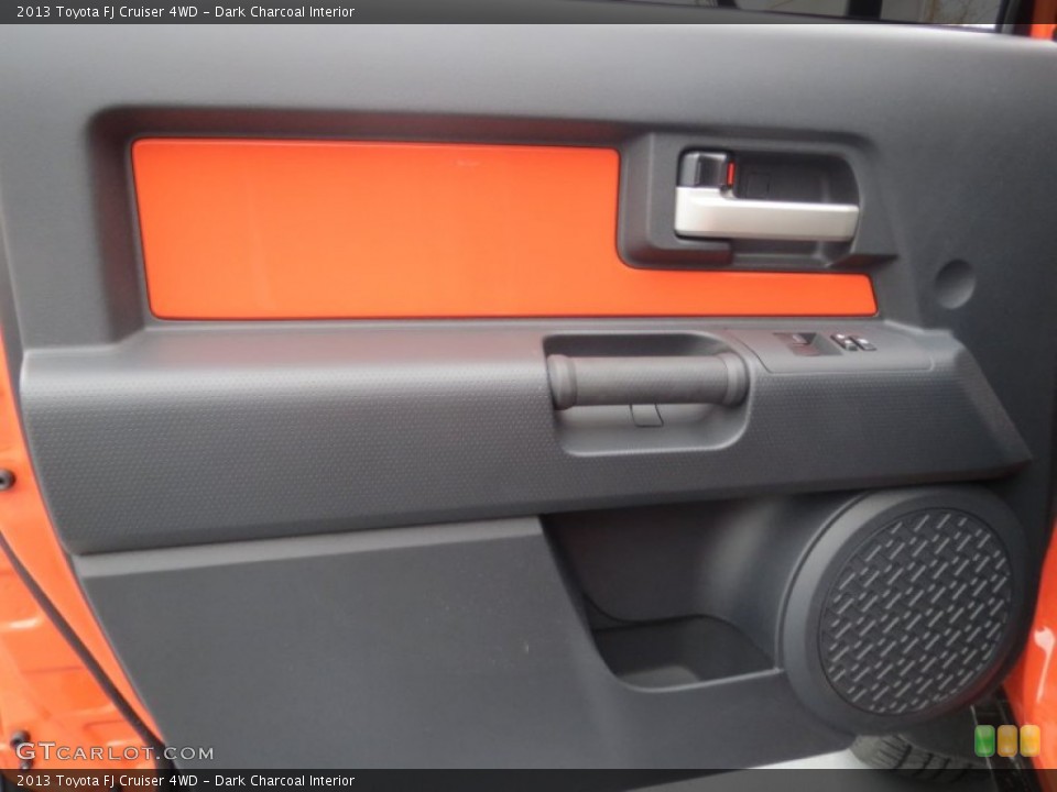 Dark Charcoal Interior Door Panel for the 2013 Toyota FJ Cruiser 4WD #75458186