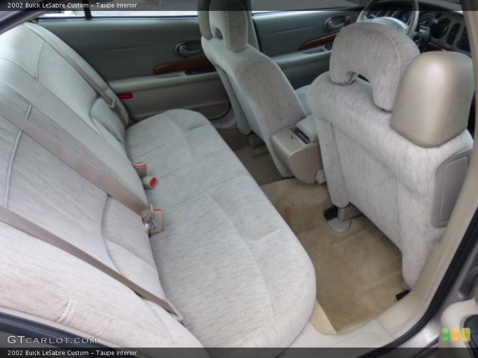 Taupe Interior Rear Seat for the 2002 Buick LeSabre Custom #75458702
