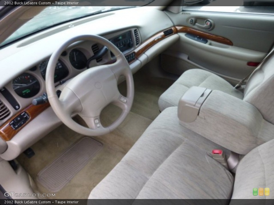 Taupe Interior Prime Interior for the 2002 Buick LeSabre Custom #75458780