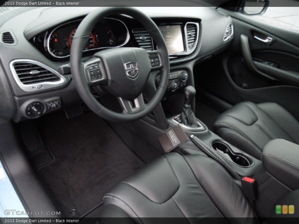 Black Interior Prime Interior for the 2013 Dodge Dart Limited #75458822