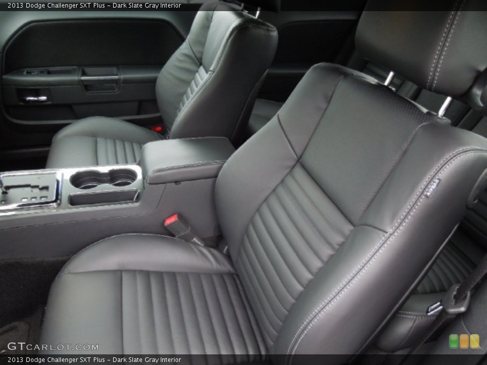 Dark Slate Gray Interior Front Seat for the 2013 Dodge Challenger SXT Plus #75459051