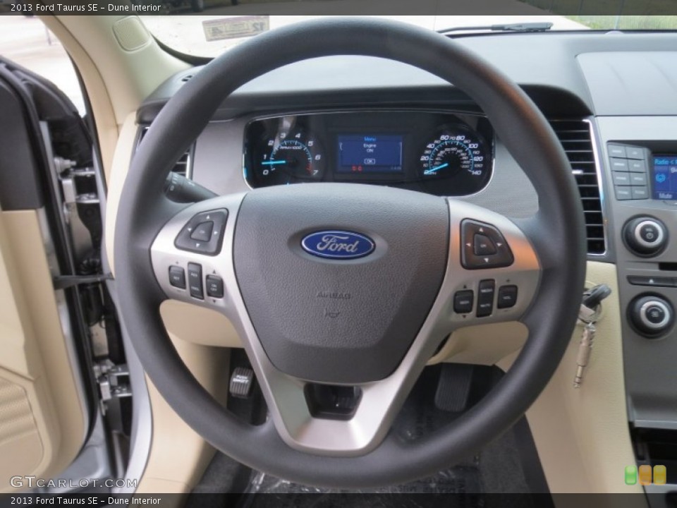 Dune Interior Steering Wheel for the 2013 Ford Taurus SE #75459083