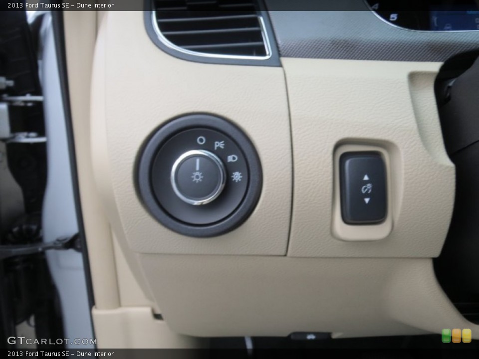 Dune Interior Controls for the 2013 Ford Taurus SE #75459120