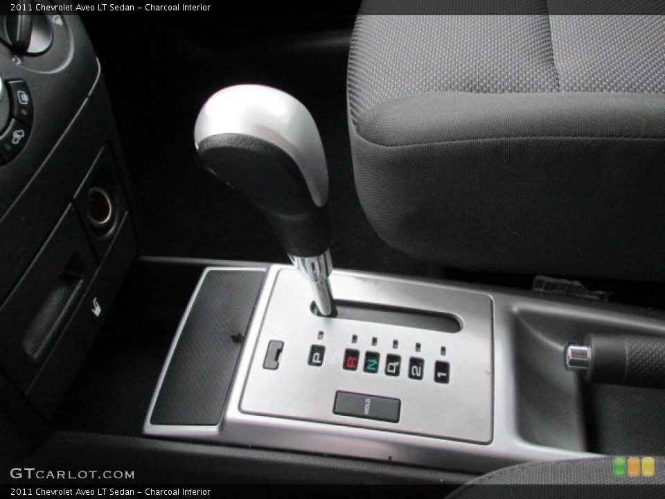 Charcoal Interior Transmission for the 2011 Chevrolet Aveo LT Sedan #75459620