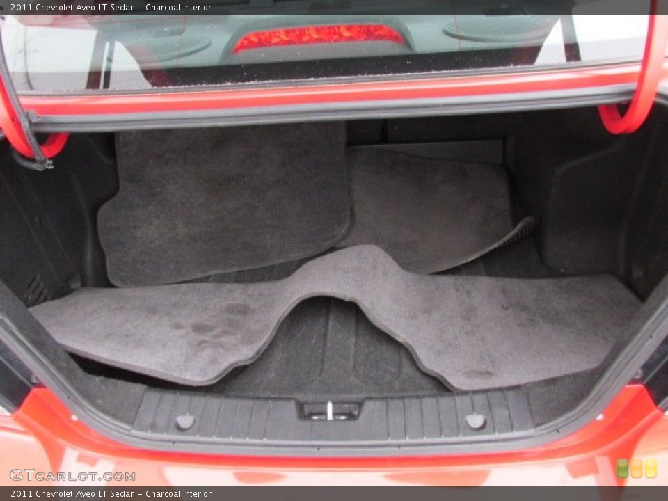 Charcoal Interior Trunk for the 2011 Chevrolet Aveo LT Sedan #75459700