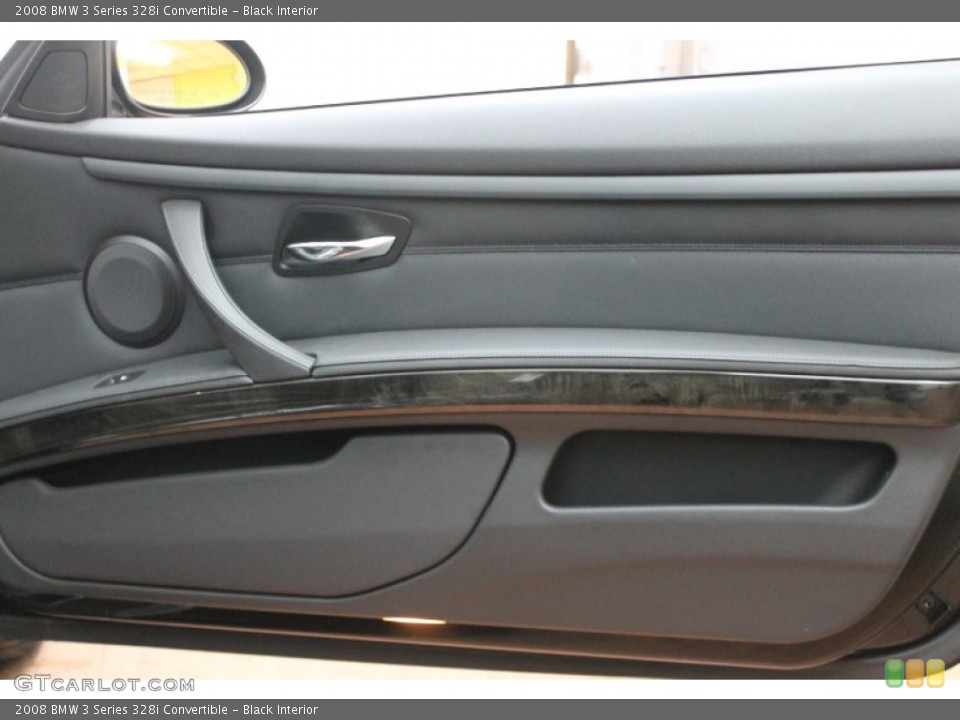 Black Interior Door Panel for the 2008 BMW 3 Series 328i Convertible #75462056