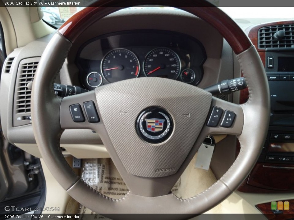 Cashmere Interior Steering Wheel for the 2006 Cadillac SRX V6 #75463497