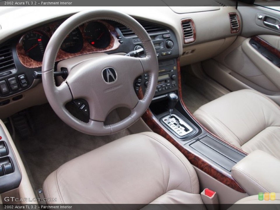 Parchment 2002 Acura TL Interiors