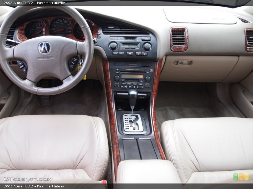Parchment Interior Dashboard for the 2002 Acura TL 3.2 #75465122