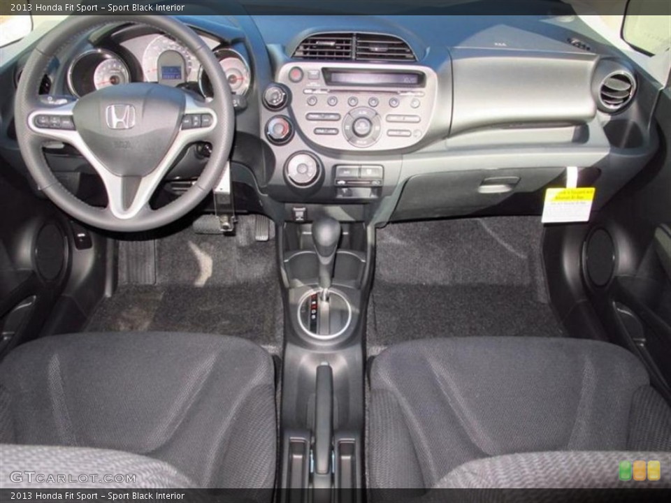 Sport Black Interior Dashboard for the 2013 Honda Fit Sport #75465296