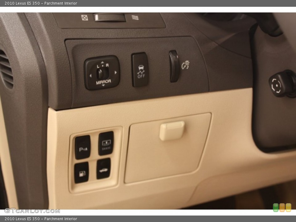 Parchment Interior Controls for the 2010 Lexus ES 350 #75465896
