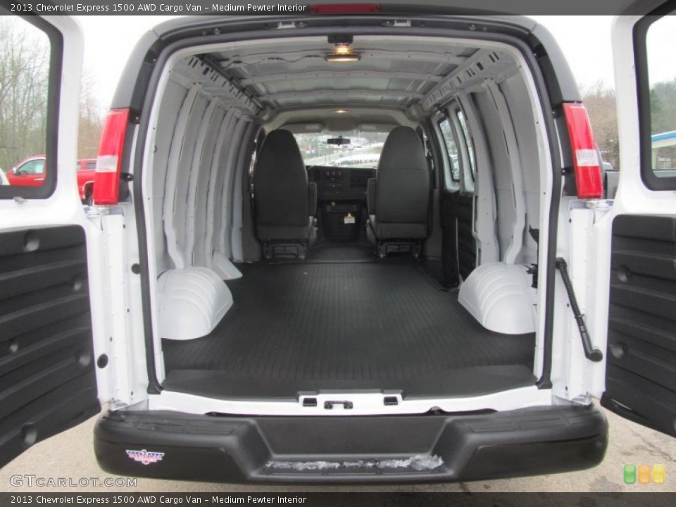Medium Pewter Interior Trunk for the 2013 Chevrolet Express 1500 AWD Cargo Van #75467078