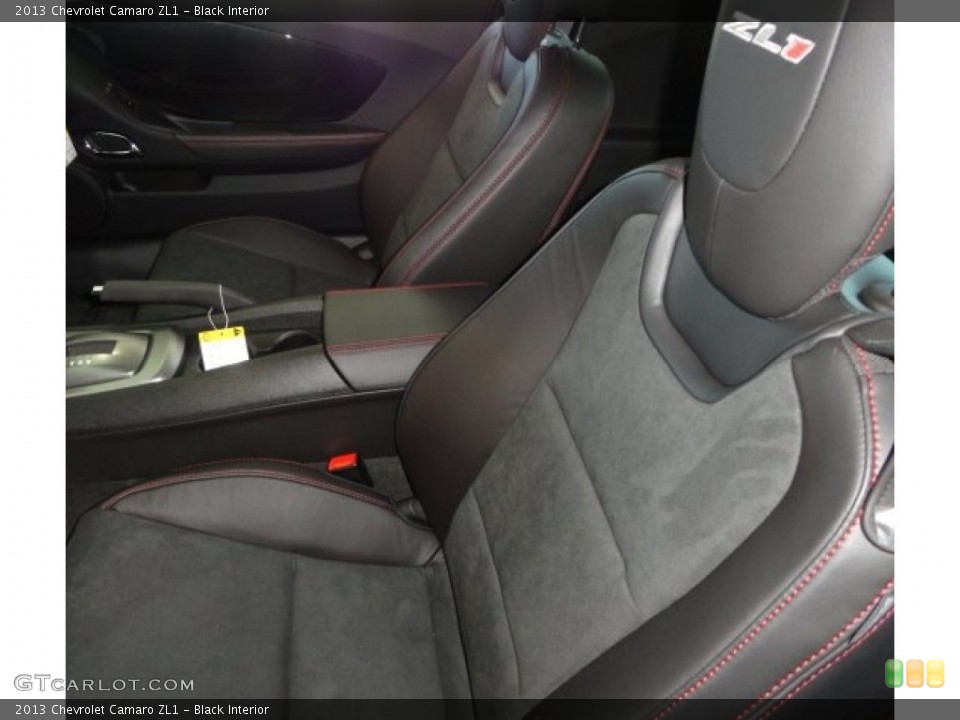 Black Interior Front Seat for the 2013 Chevrolet Camaro ZL1 #75469066