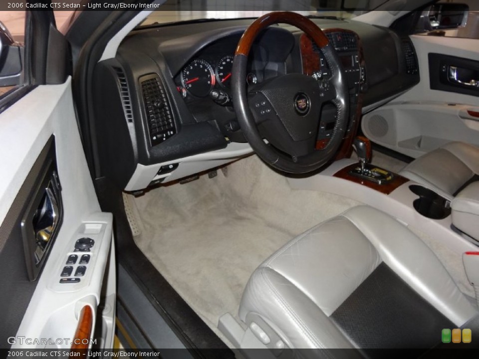 Light Gray/Ebony Interior Prime Interior for the 2006 Cadillac CTS Sedan #75469214