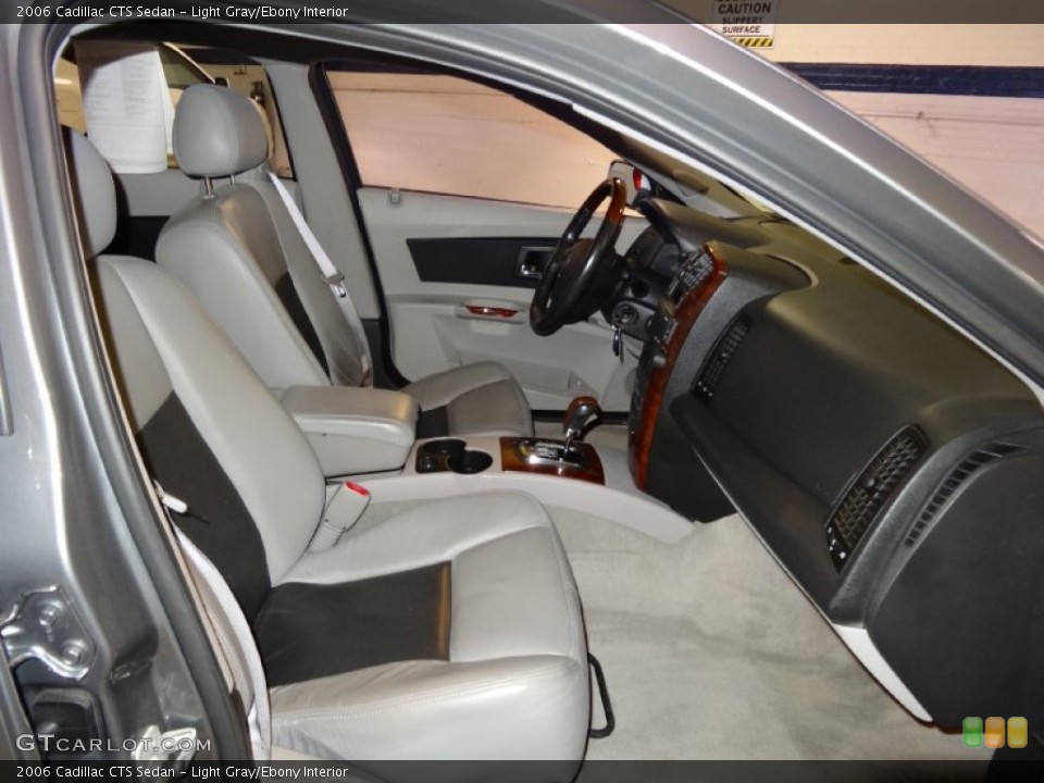 Light Gray/Ebony Interior Front Seat for the 2006 Cadillac CTS Sedan #75469312