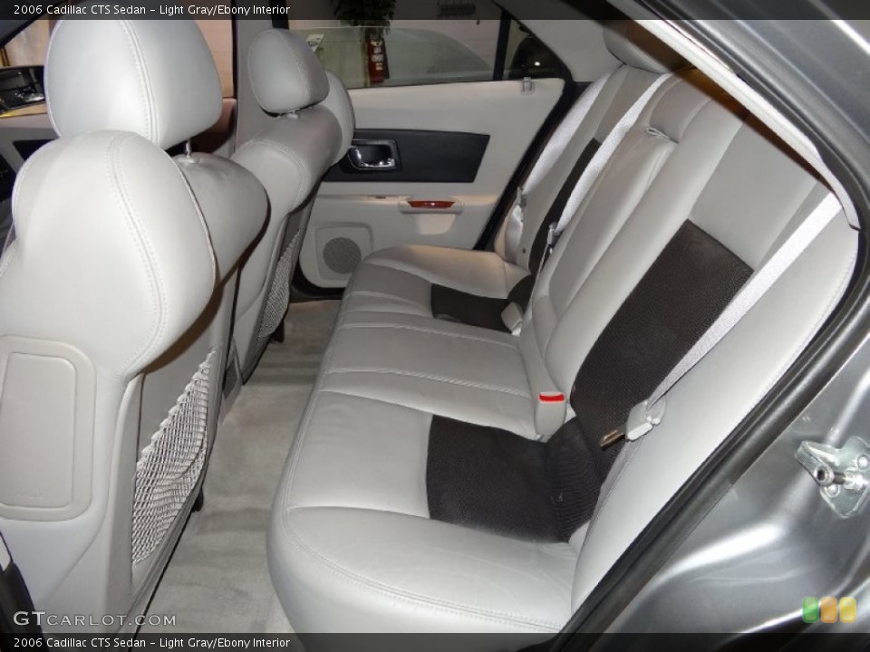 Light Gray/Ebony Interior Rear Seat for the 2006 Cadillac CTS Sedan #75469379