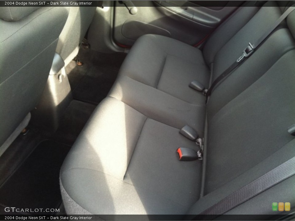 Dark Slate Gray Interior Rear Seat for the 2004 Dodge Neon SXT #75472985
