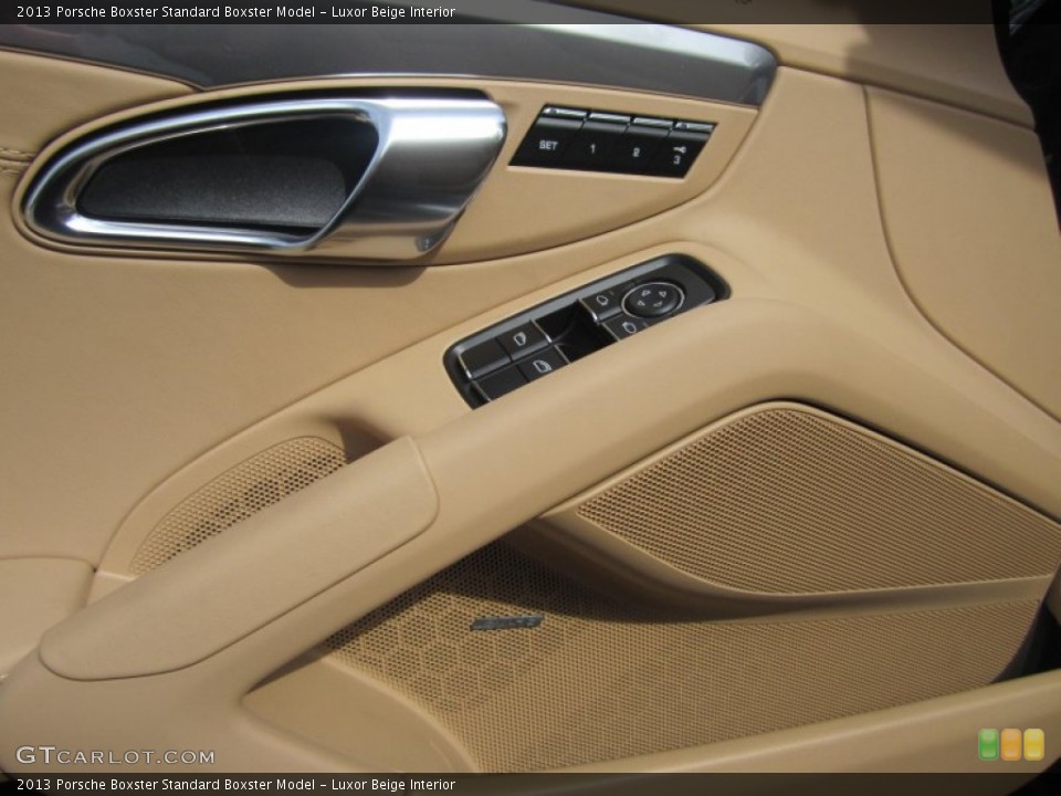 Luxor Beige Interior Door Panel for the 2013 Porsche Boxster  #75474476