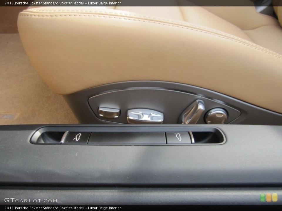 Luxor Beige Interior Controls for the 2013 Porsche Boxster  #75474537