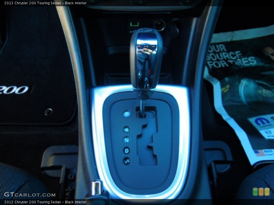 Black Interior Transmission for the 2013 Chrysler 200 Touring Sedan #75476468
