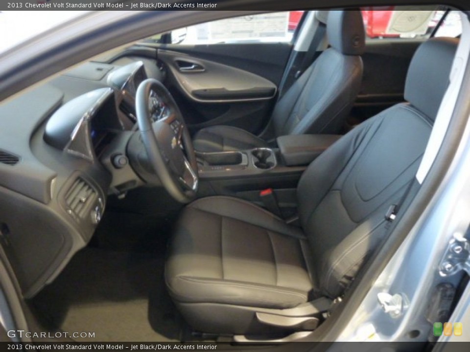 Jet Black/Dark Accents Interior Front Seat for the 2013 Chevrolet Volt  #75479606