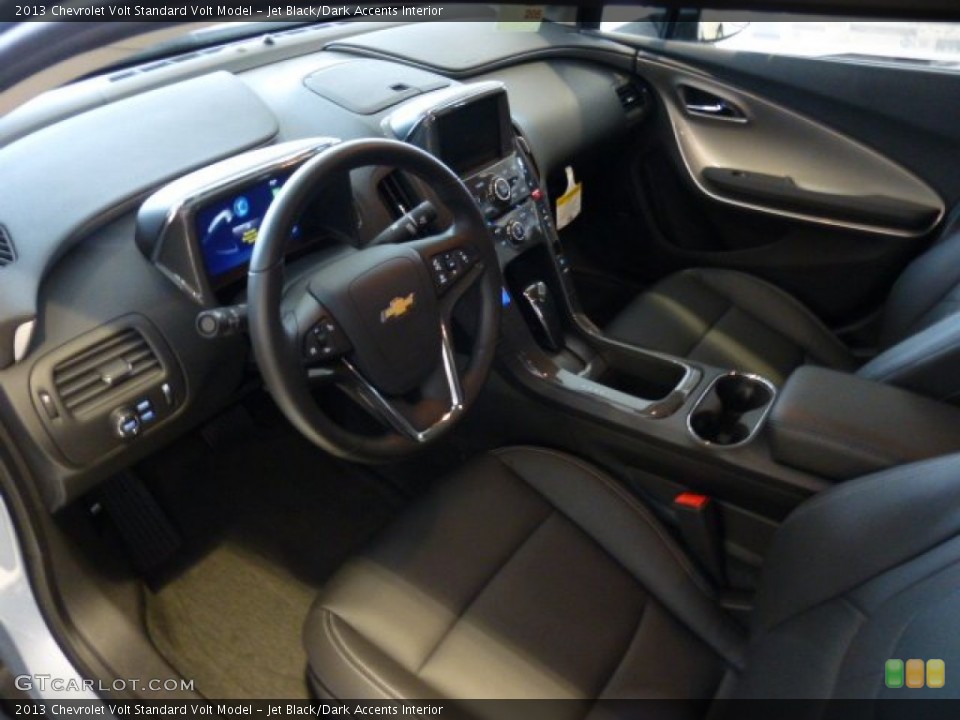 Jet Black/Dark Accents Interior Prime Interior for the 2013 Chevrolet Volt  #75479618