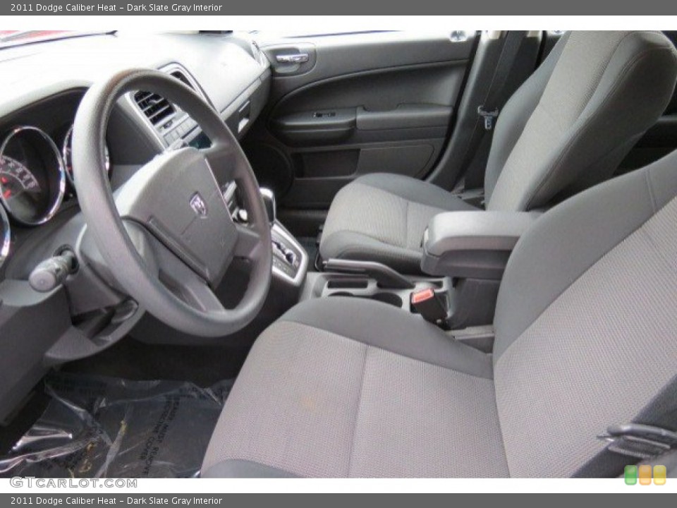 Dark Slate Gray Interior Front Seat for the 2011 Dodge Caliber Heat #75480915