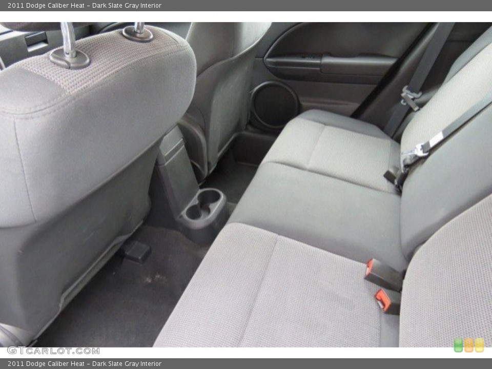 Dark Slate Gray Interior Rear Seat for the 2011 Dodge Caliber Heat #75480933