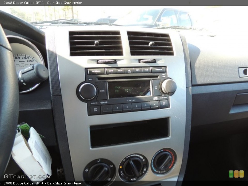 Dark Slate Gray Interior Controls for the 2008 Dodge Caliber SRT4 #75482321