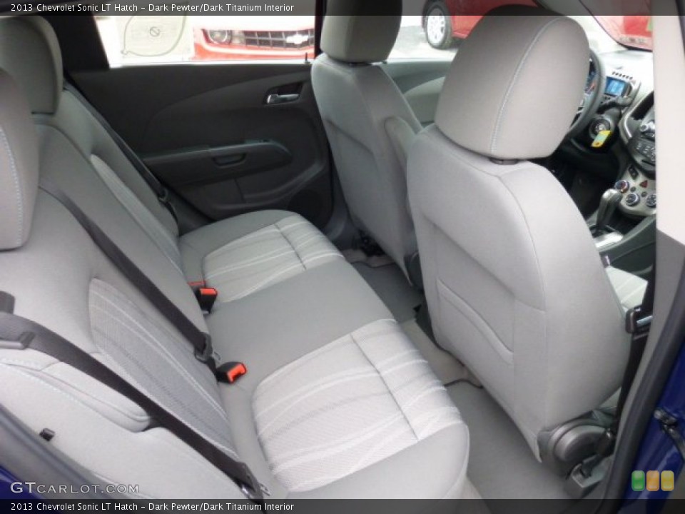 Dark Pewter/Dark Titanium Interior Rear Seat for the 2013 Chevrolet Sonic LT Hatch #75482468
