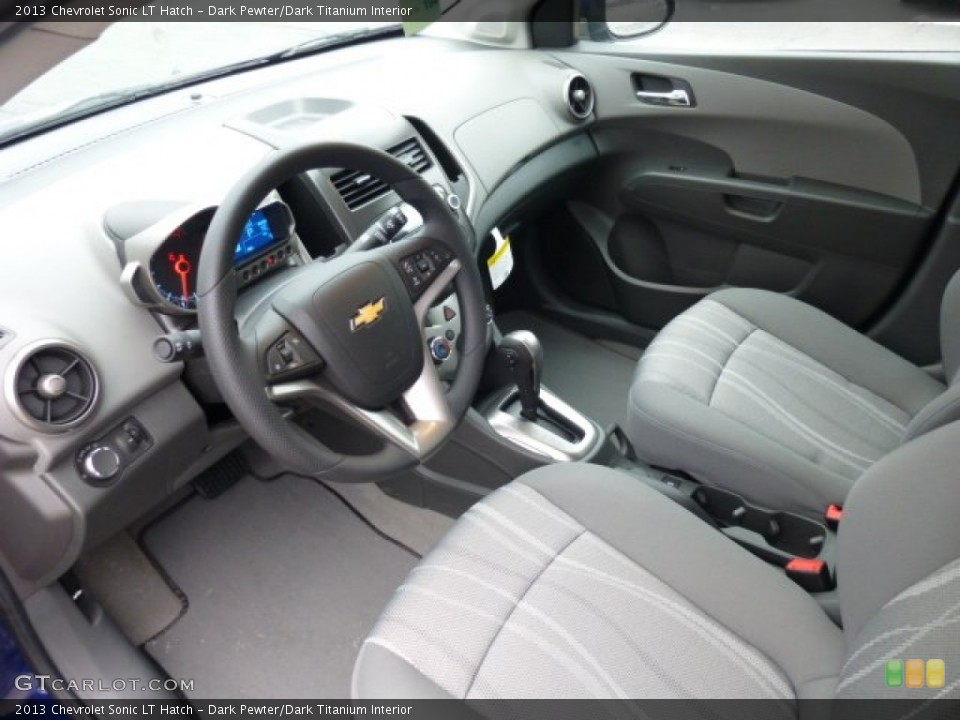 Dark Pewter/Dark Titanium Interior Prime Interior for the 2013 Chevrolet Sonic LT Hatch #75482552