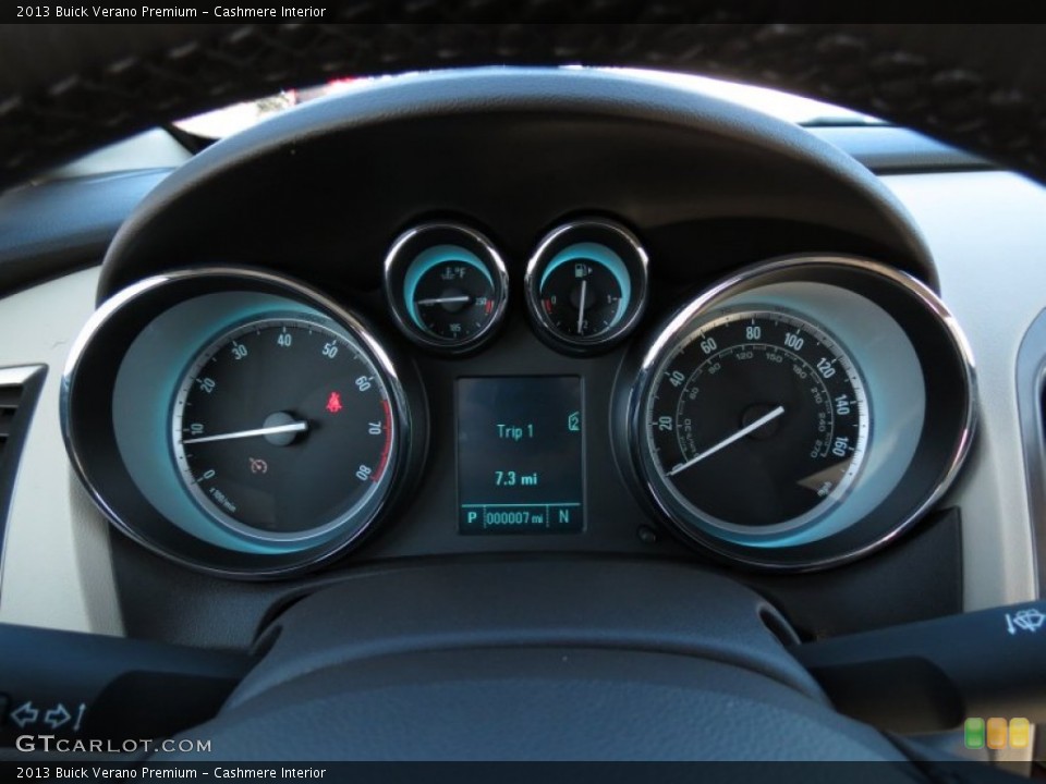 Cashmere Interior Gauges for the 2013 Buick Verano Premium #75488504