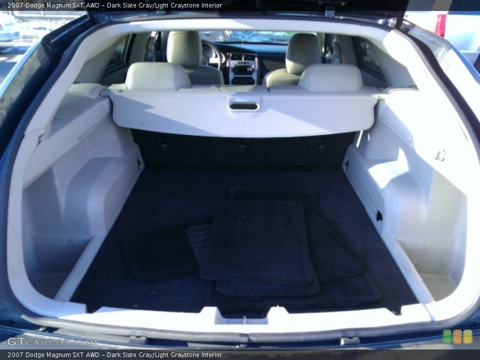 Dark Slate Gray/Light Graystone Interior Trunk for the 2007 Dodge Magnum SXT AWD #75492374