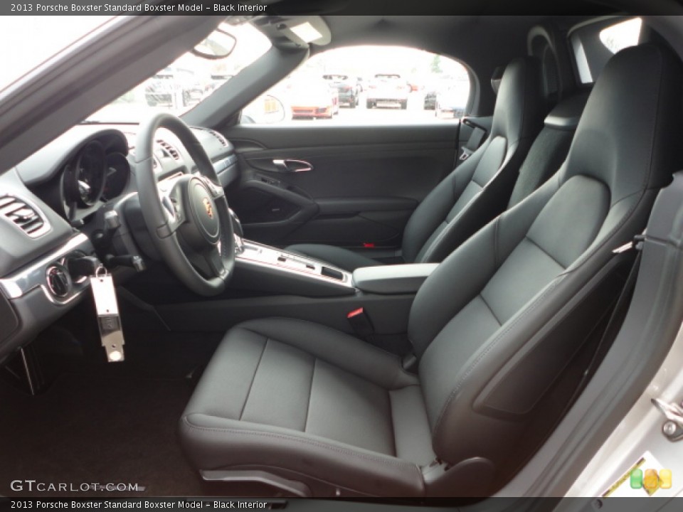 Black Interior Front Seat for the 2013 Porsche Boxster  #75496082