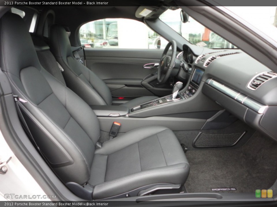 Black Interior Front Seat for the 2013 Porsche Boxster  #75496123