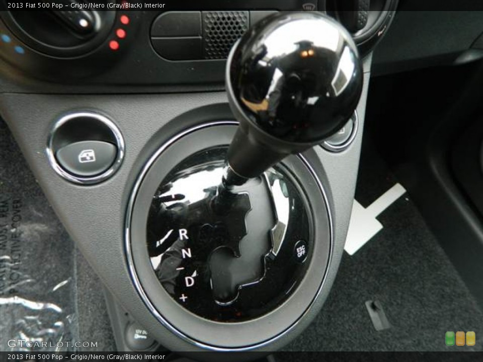 Grigio/Nero (Gray/Black) Interior Transmission for the 2013 Fiat 500 Pop #75496844