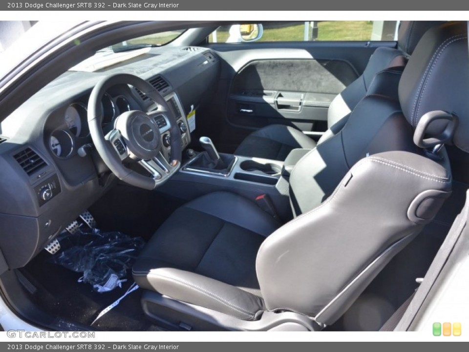 Dark Slate Gray Interior Front Seat for the 2013 Dodge Challenger SRT8 392 #75497267