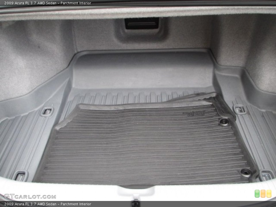 Parchment Interior Trunk for the 2009 Acura RL 3.7 AWD Sedan #75497289