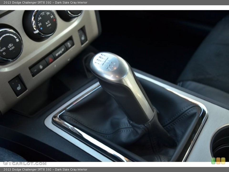 Dark Slate Gray Interior Transmission for the 2013 Dodge Challenger SRT8 392 #75497396