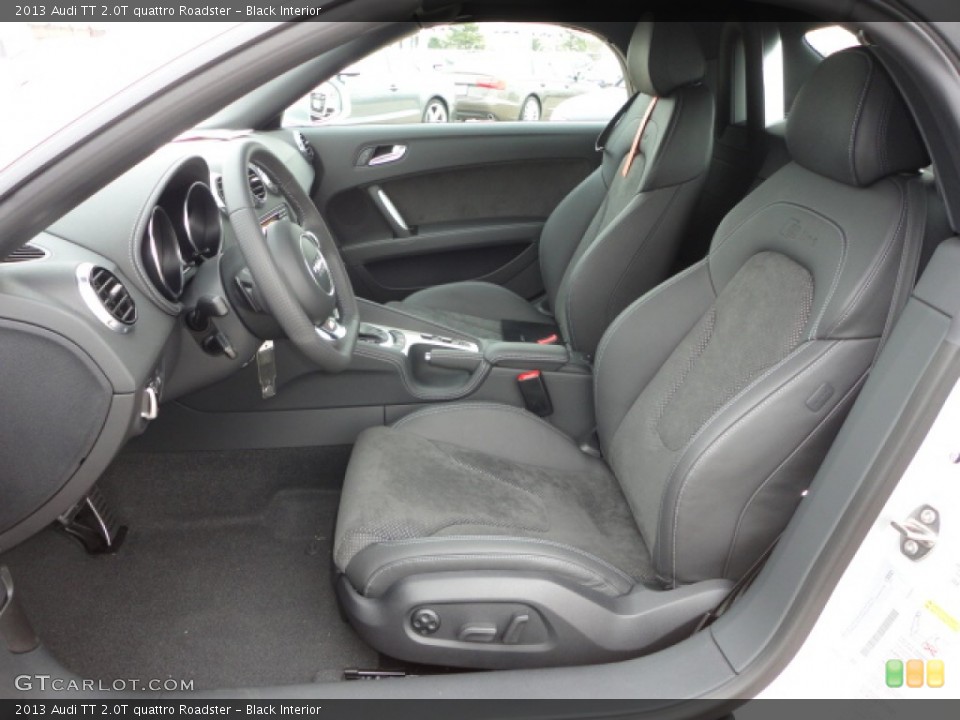 Black Interior Front Seat for the 2013 Audi TT 2.0T quattro Roadster #75500588