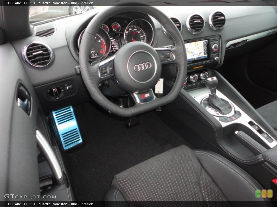 Black Interior Prime Interior for the 2013 Audi TT 2.0T quattro Roadster #75500621