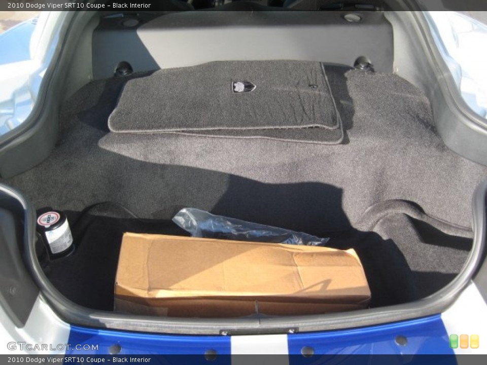 Black Interior Trunk for the 2010 Dodge Viper SRT10 Coupe #75501911