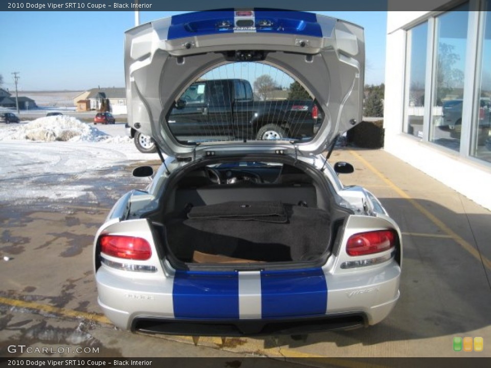 Black Interior Trunk for the 2010 Dodge Viper SRT10 Coupe #75501928