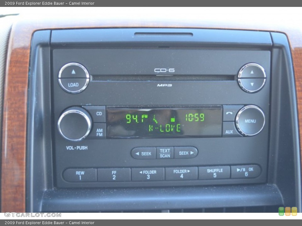 Camel Interior Audio System for the 2009 Ford Explorer Eddie Bauer #75504841