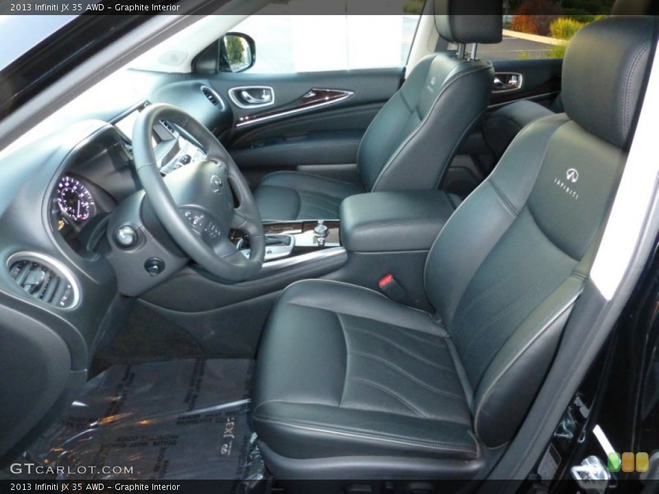 Graphite Interior Photo for the 2013 Infiniti JX 35 AWD #75511169