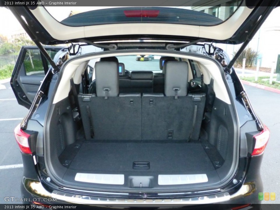 Graphite Interior Trunk for the 2013 Infiniti JX 35 AWD #75511256